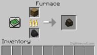 Making charcoal (Image via DigMinecraft)